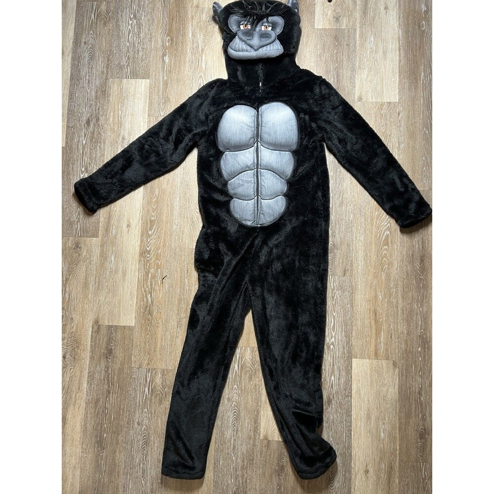 Briefly Stated Gorilla One Piece/Full Body Pajama/Costume-Size Small-EUC